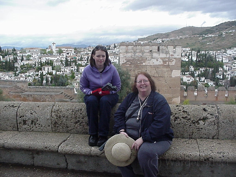 Mother And Elizabeth At The Alhambra 1.jpg